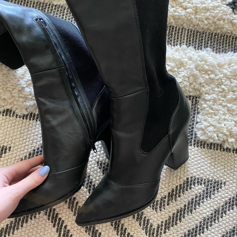 Sam Edelman over the knee leather boots